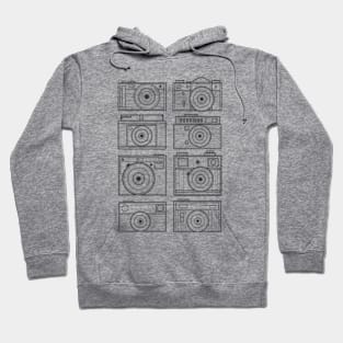 Line Art Classic Camera Hoodie